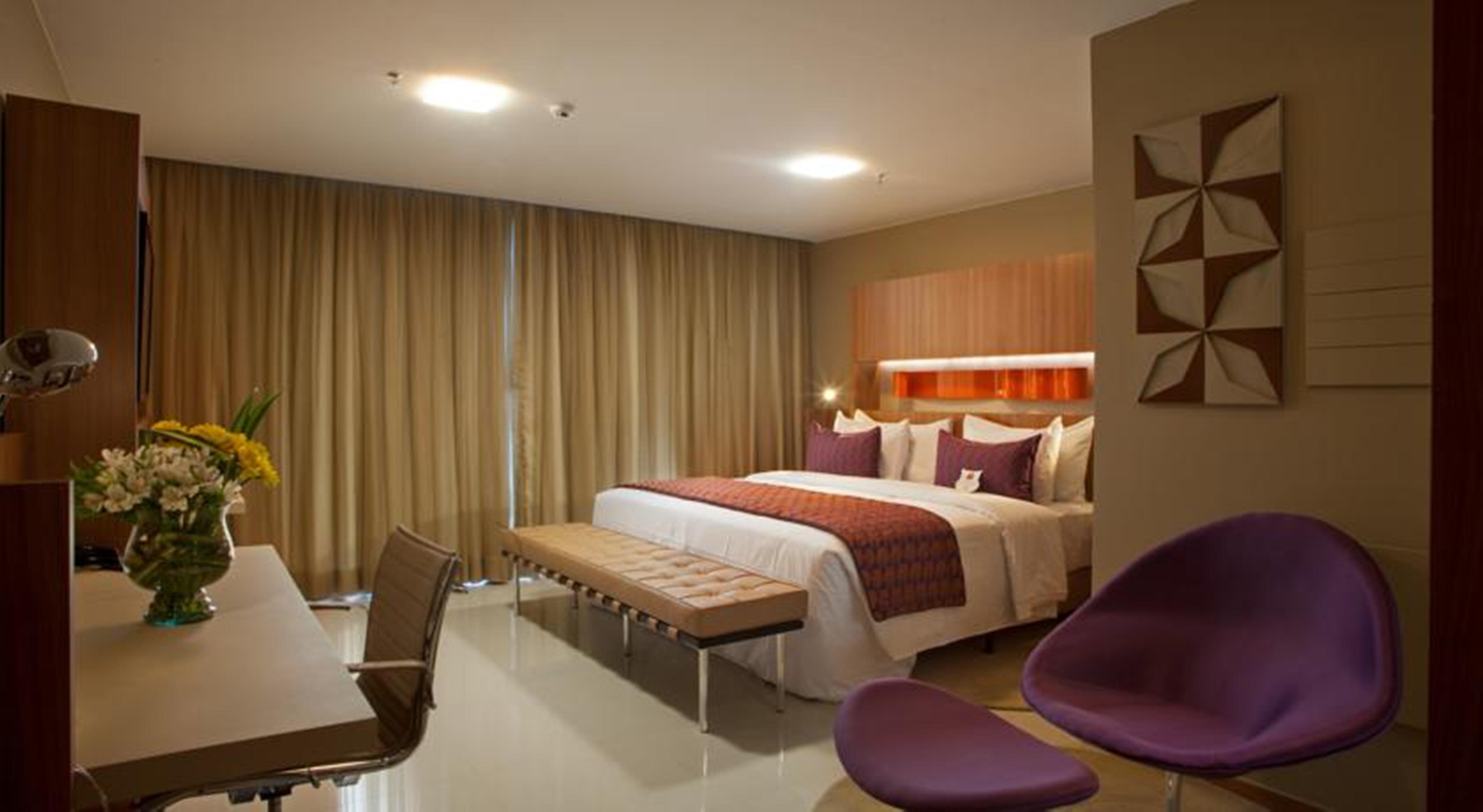 Jade Hotel Brasília Candangolandia Exterior foto A bedroom at the hotel