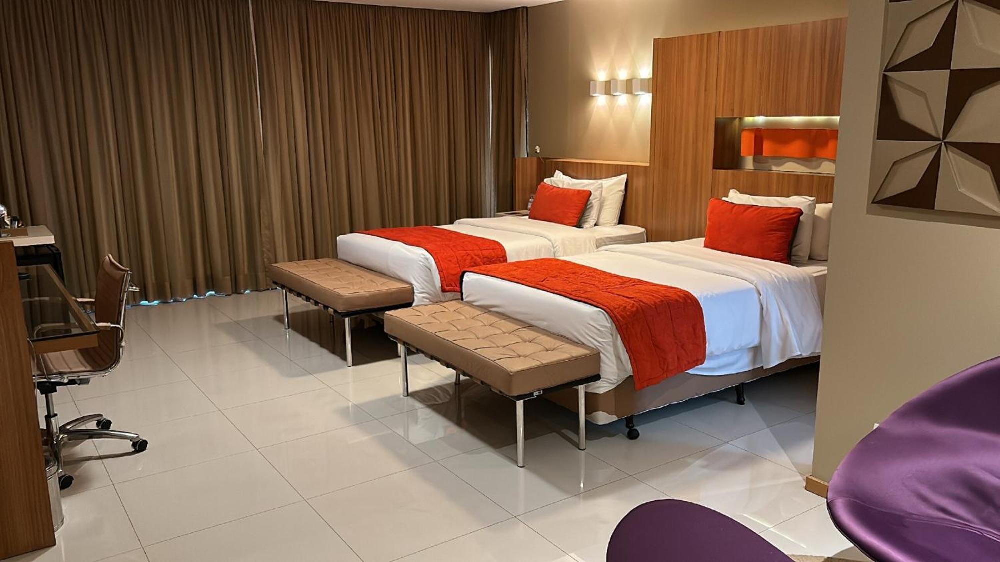 Jade Hotel Brasília Candangolandia Exterior foto A room at the hotel