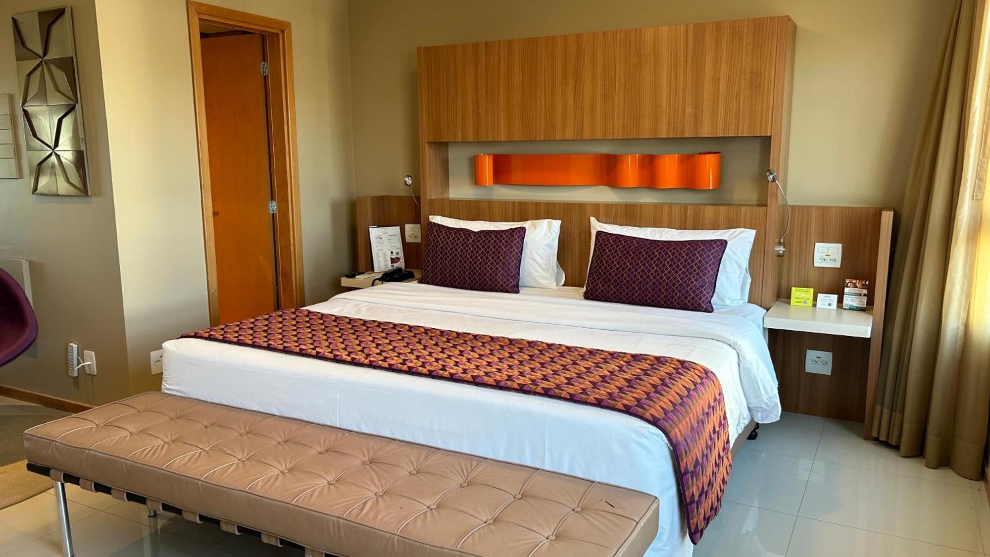 Jade Hotel Brasília Candangolandia Exterior foto A room at the hotel