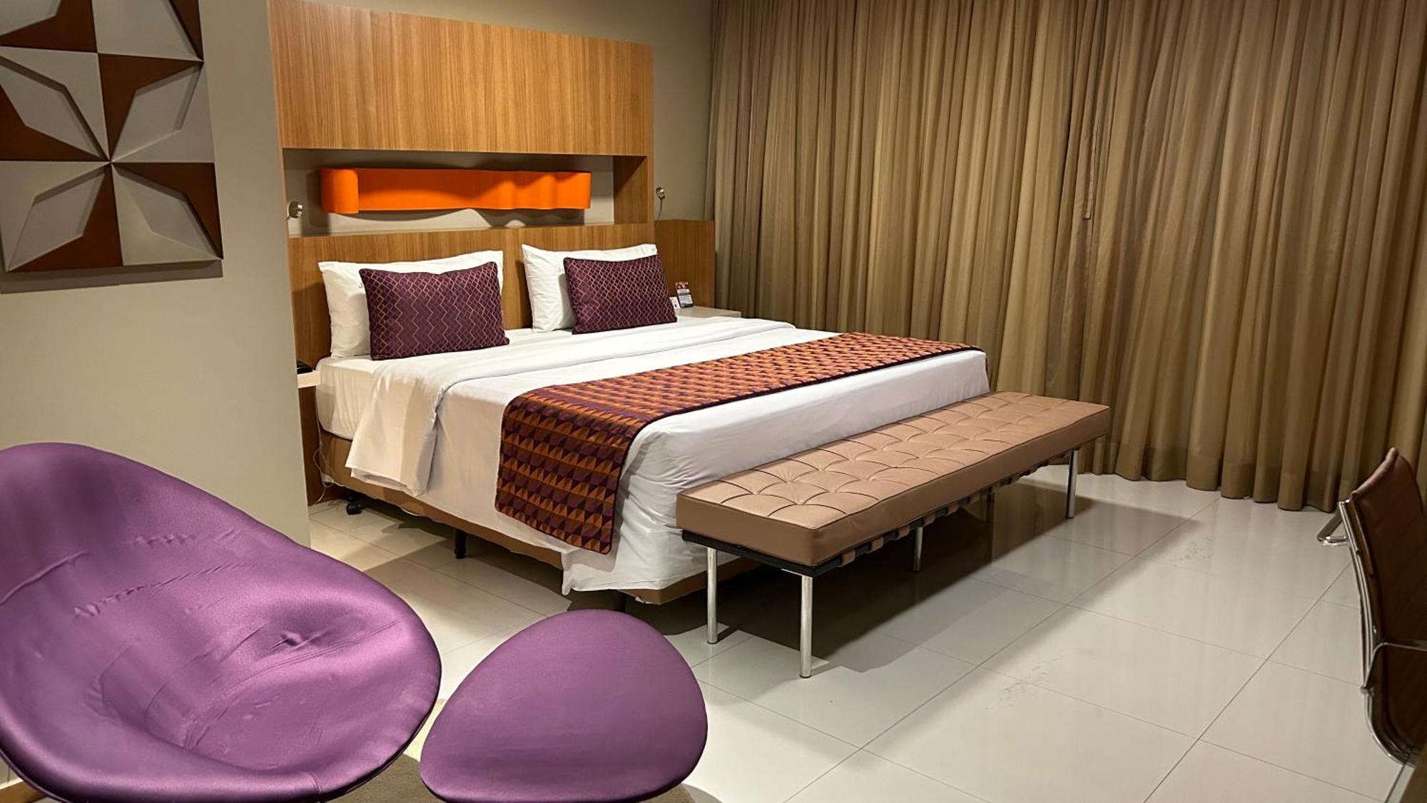 Jade Hotel Brasília Candangolandia Exterior foto A bedroom at the hotel